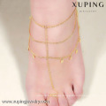 Xuping Jewelry gold anklet designs, anklets for women